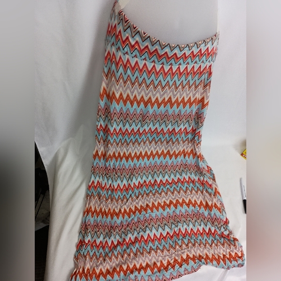 2/$30 RUE 21 Colorful Chevron Maxi Summer Skirt (#1,367) - Picture 3 of 9